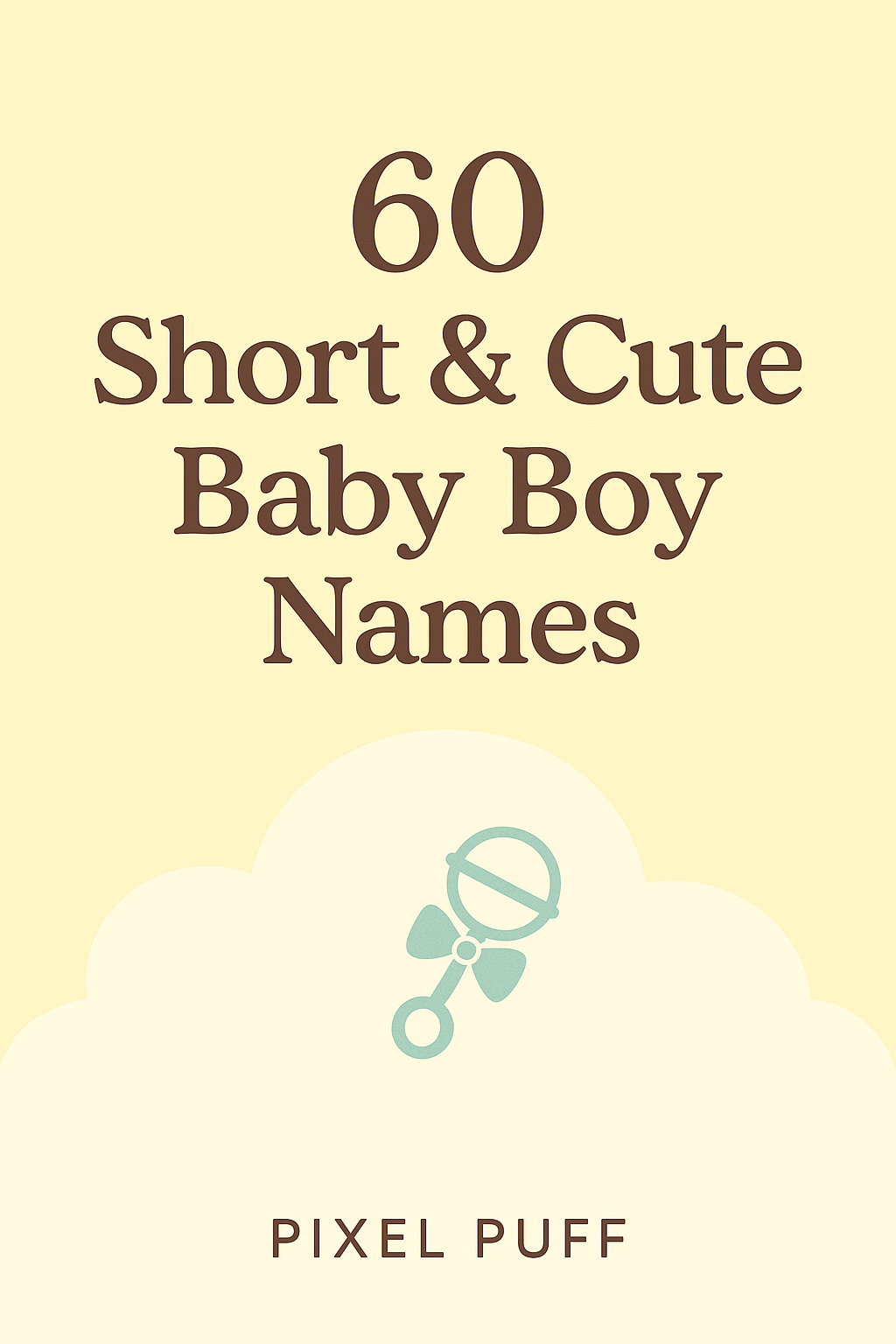 60 Short & Cute Baby Boy Names